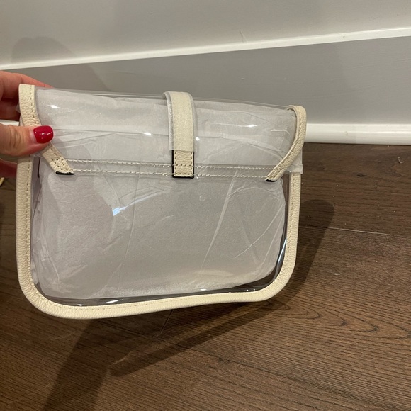 NEW Clear Saddle Cross Body Bag - Picture 4 of 6